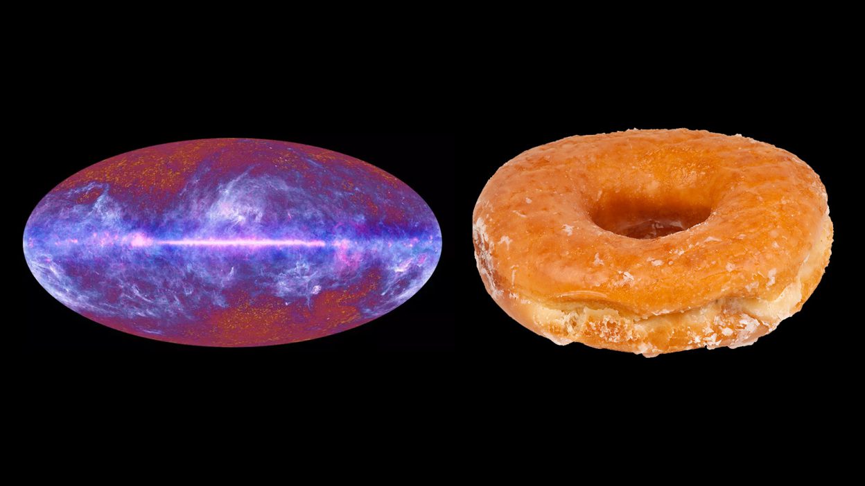 Our Uniʋerse Might Be Shaped Like A 'Giant Doughnut': Study - Science