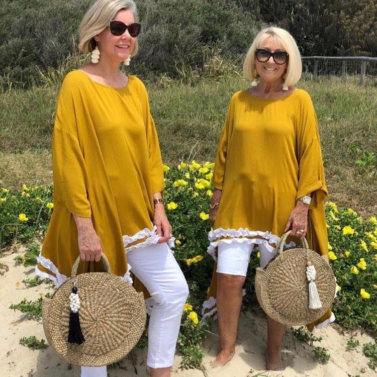 mustard beach outfits