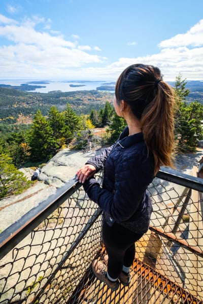 Beech Mountain Fire Tower View