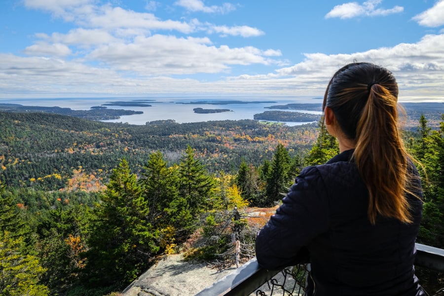 Beech Mountain Fire Tower View