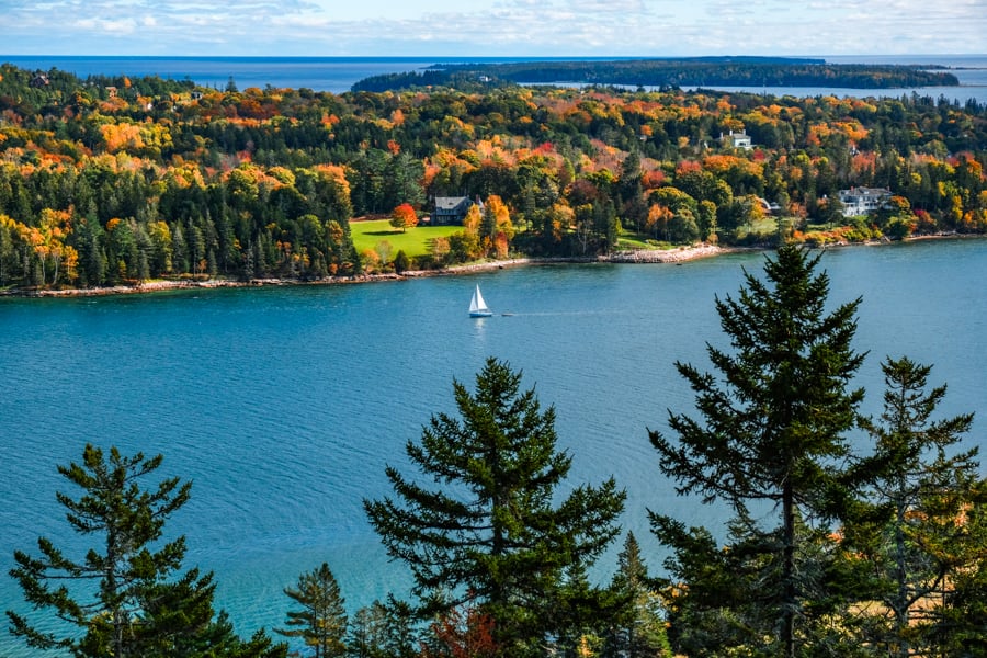 Flying Mountain Northwest Harbor Somes Sound Maine