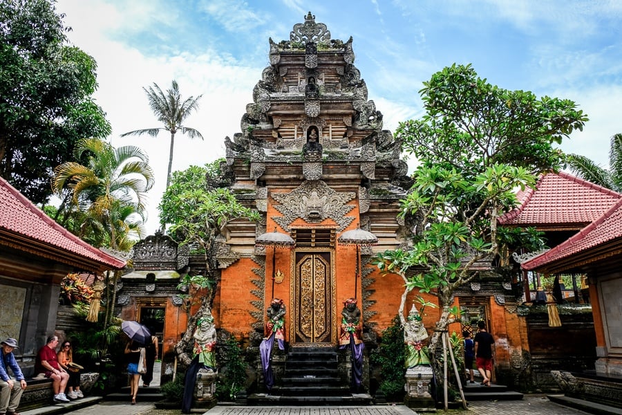 Ubud Royal Palace in Bali