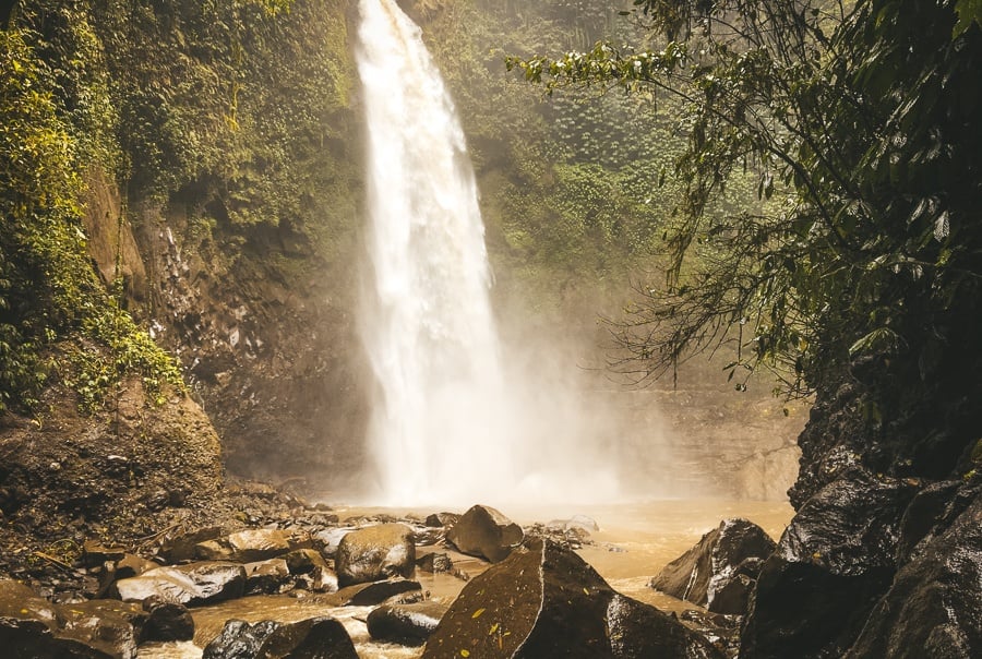 Nungnung Waterfall near Ubud, Bali