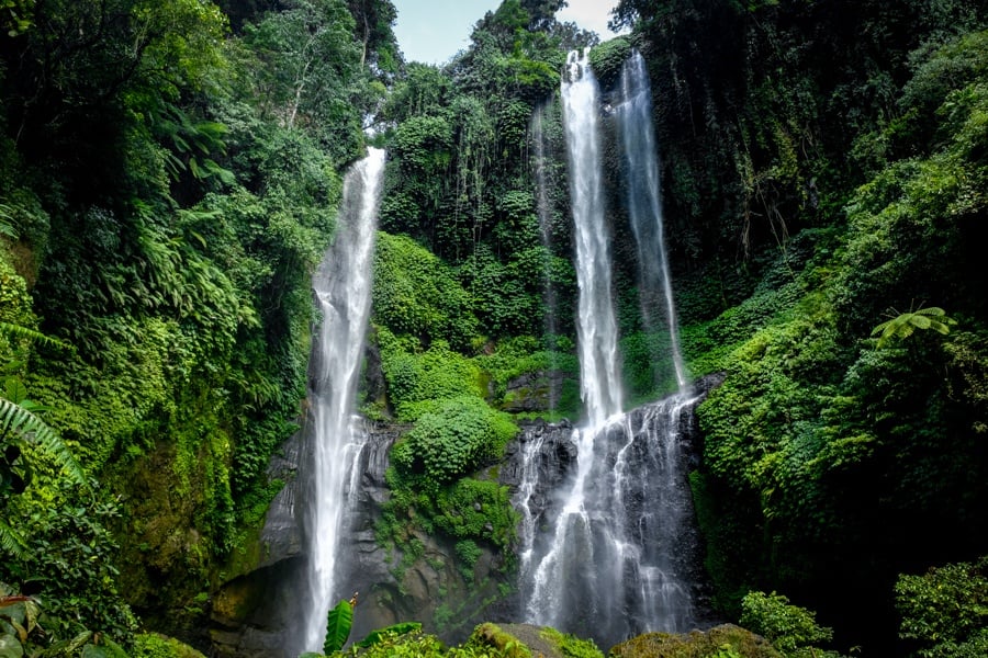 Sekumpul Waterfall in Bali