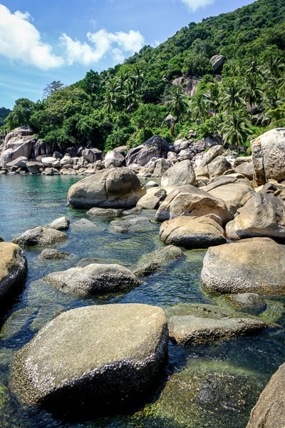 Ao Hin Wong Bay Beach In Koh Tao Thailand