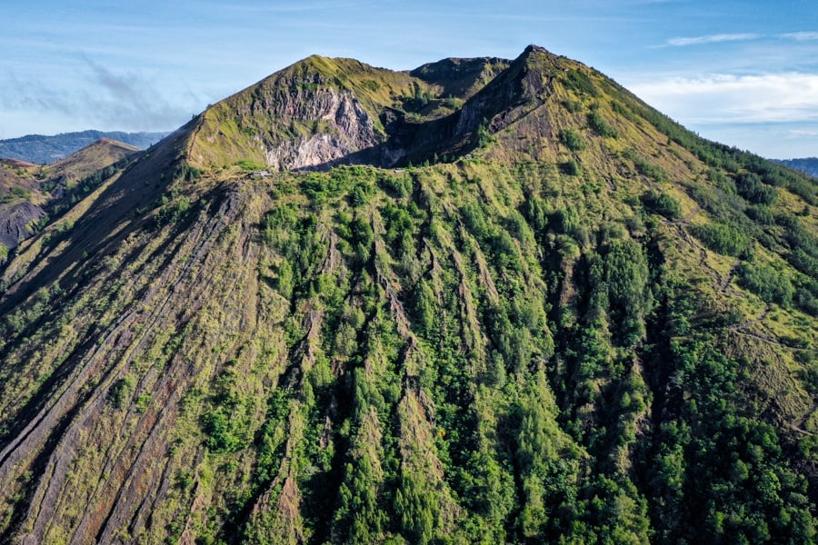 batur crater