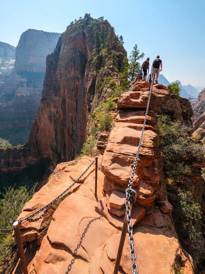 Utah Hikes Trails Best Hikes In Utah Angels Landing Zion National Park