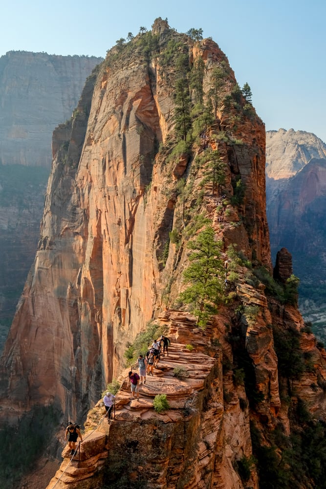 Utah Hikes Trails Best Hikes In Utah Angels Landing Zion National Park