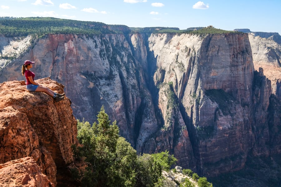 Utah Hikes Trails Best Hikes In Utah Observation Point Zion National Park East Mesa