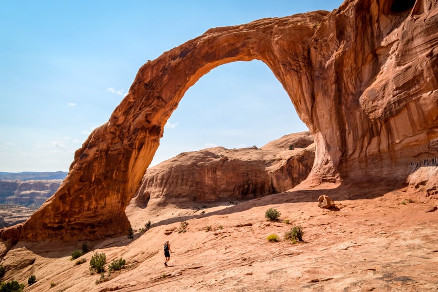 Utah Hikes Trails Best Hikes In Utah Corona Arch Moab National Park