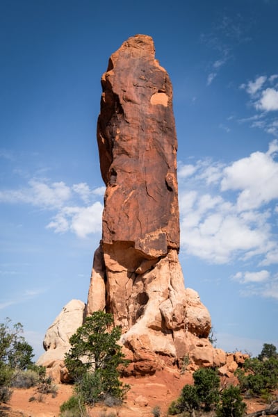 Devils Garden Trail Moab Arches National Park Dark Angel