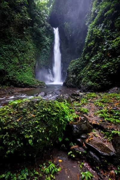 Colek Pamor Waterfall in Bali