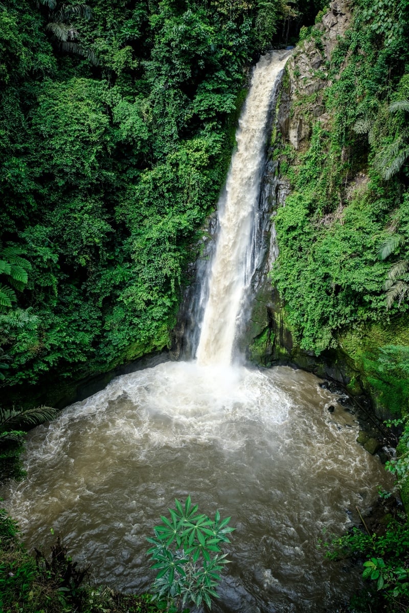 Air Terjun Desa Tincep Waterfall in Tomohon Sulawesi