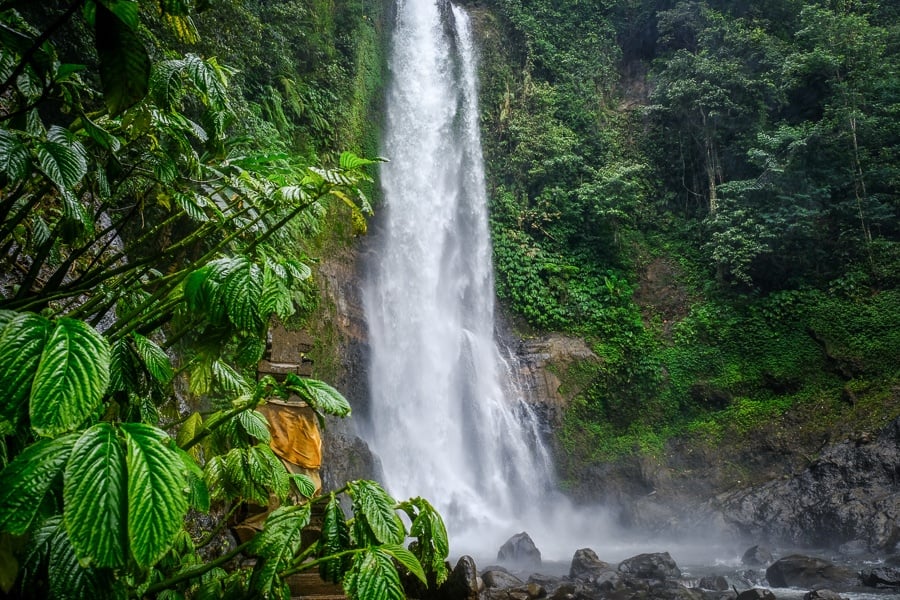 GitGit Waterfall jungle in Bali