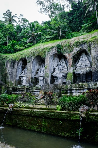 Shrines at Gunung Kawi Temple in Bali