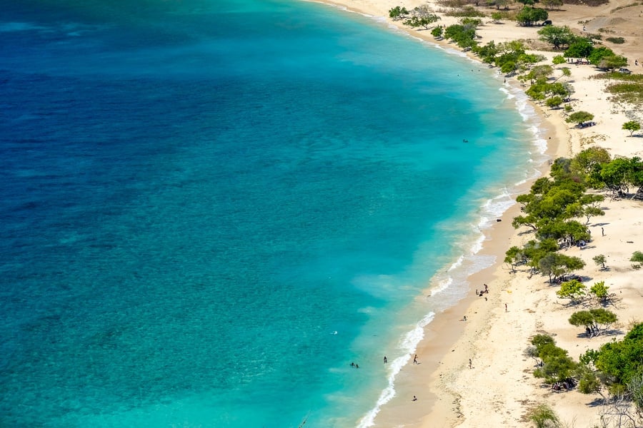 Jesus' Backside Beach in Dili, East Timor