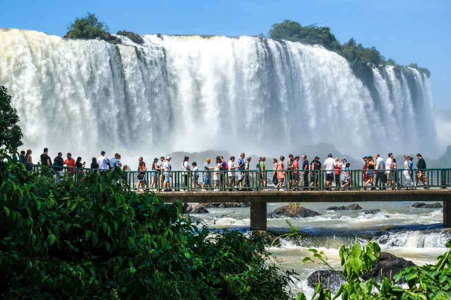 Iguazu Falls Argentina Brazil Side Waterfall Travel Guide Blog