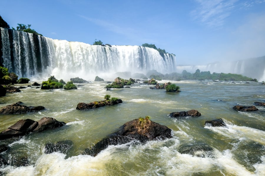 Iguazu Falls Argentina Brazil Side Waterfall Travel Guide Blog