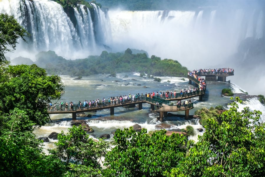 Iguazu Falls Argentina Brazil Side Waterfall Travel Guide Blog