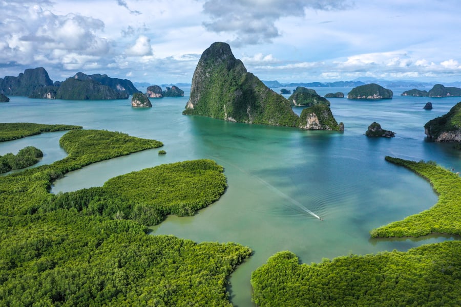 James Bond Island Thailand Phang Nga Bay Tour Ko Ta Pu Phuket Krabi Drone