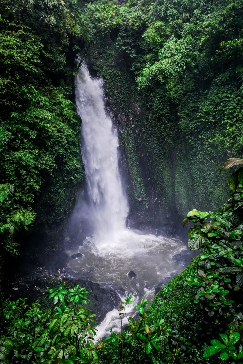 Air Terjun Kanderawatu Waterfall in Tomohon Sulawesi