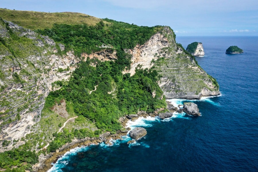 Manta Point Overlook Nusa Penida Bali