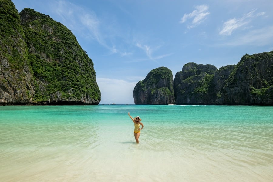 Maya Bay Thailand Koh Phi Phi Leh Island Beach