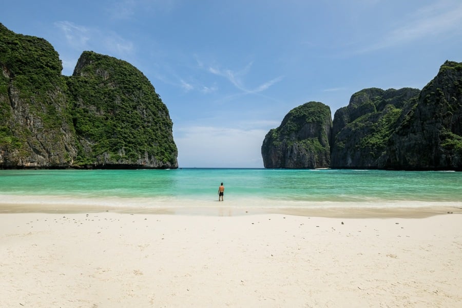 Maya Bay Thailand Koh Phi Phi Leh Island Beach