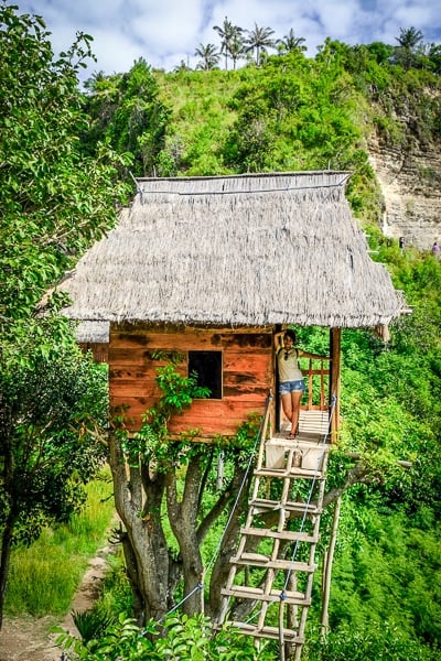 Nusa Penida treehouse in Bali