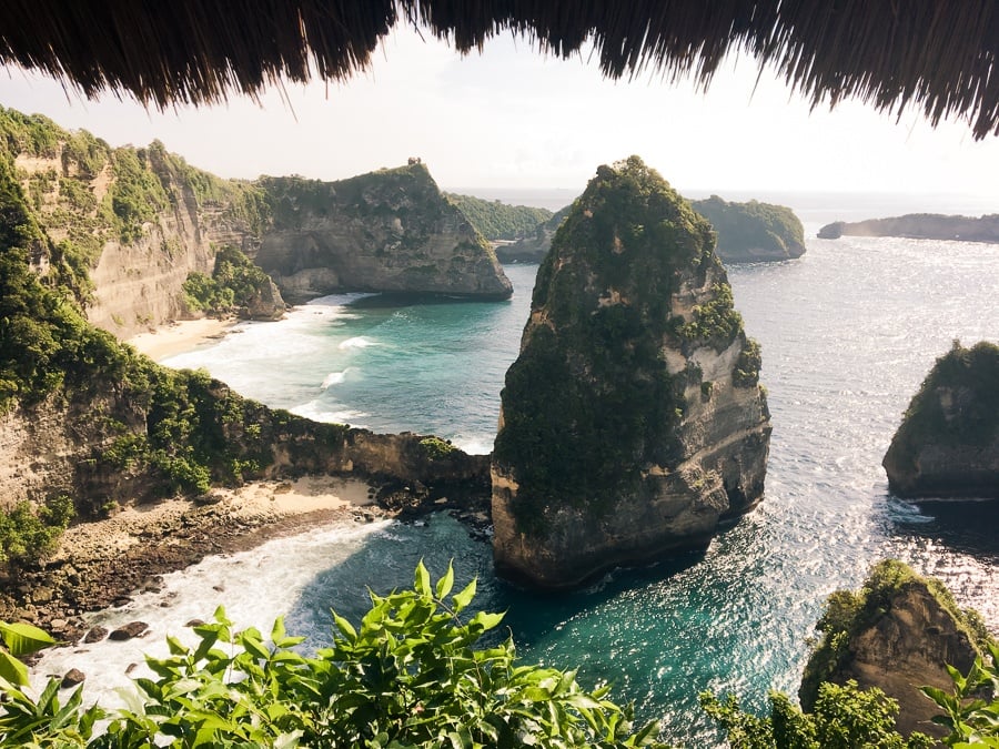 Inside view from the Rumah Pohon Molenteng