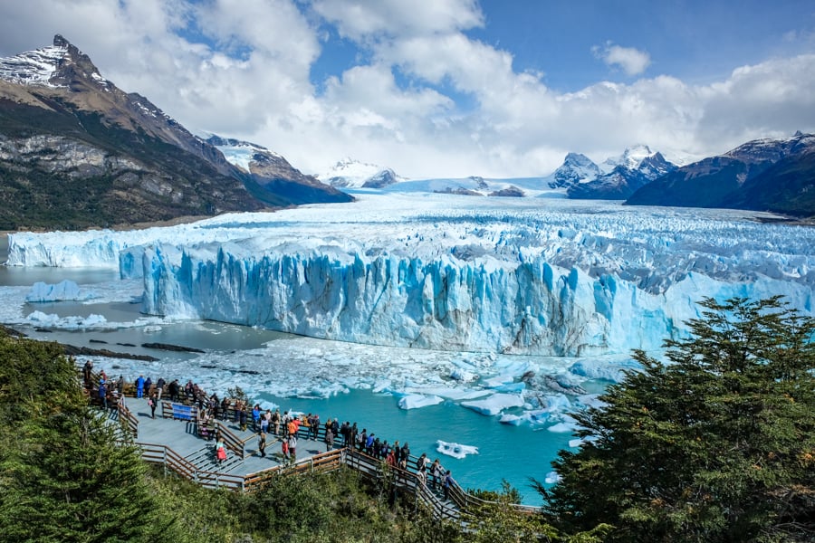 Perito Moreno Glacier Walkway Ice Trek Hike El Calafate Argentina Patagonia