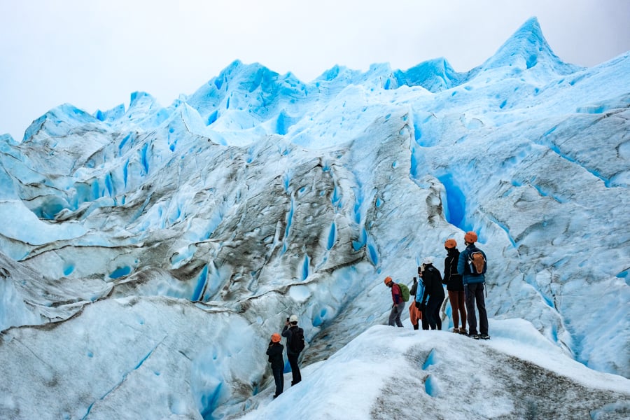 Perito Moreno Glacier Walkway Ice Trek Hike El Calafate Argentina Patagonia