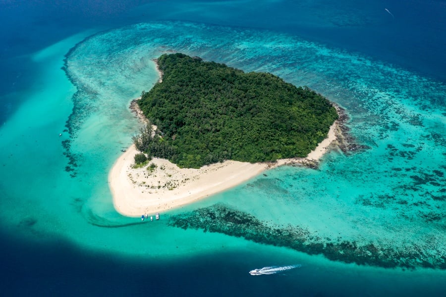 Bamboo Island Koh Phai Drone