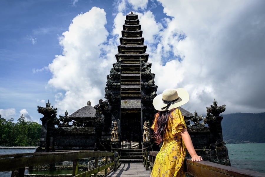 Pura Segara Ulun Danu Batur Lake Temple Pura Jati In Kintamani Bali