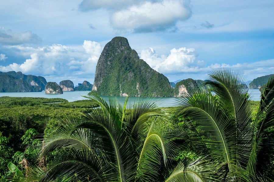 Samet Nangshe Viewpoint Phang Nga Bay Thailand