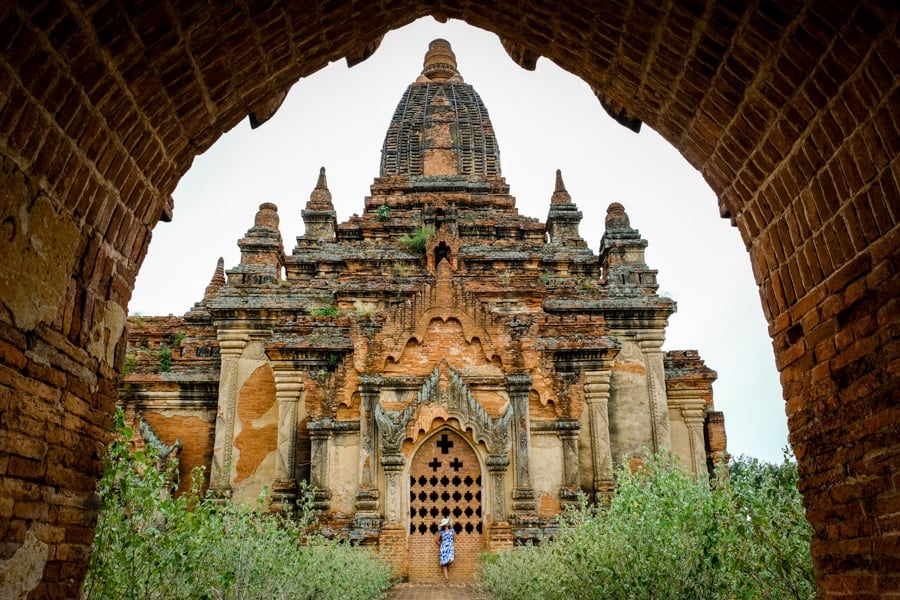 Ancient temple in Bagan Myanmar