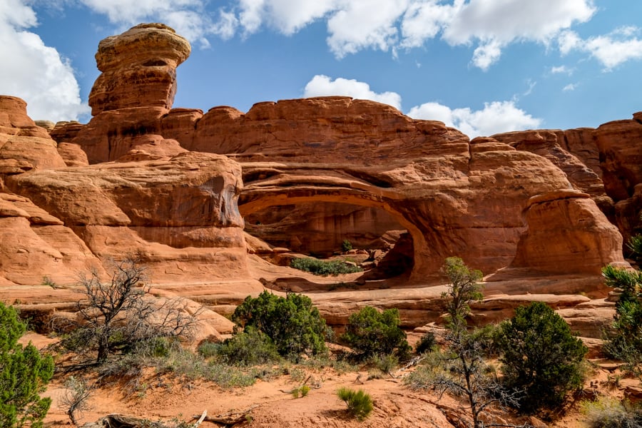 Tower Arch Moab Utah Trail Arches National Park