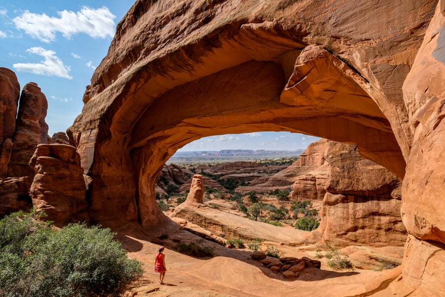 Tower Arch Moab Utah Trail Arches National Park