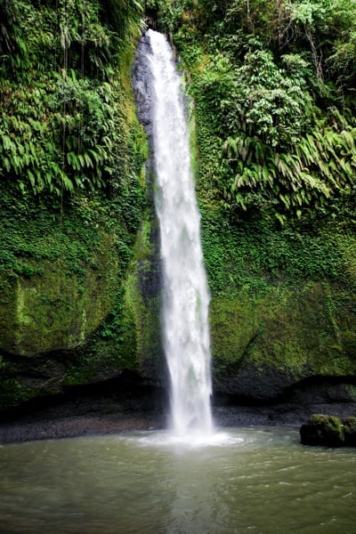 Air Terjun Tumimperas Waterfall in Tomohon Sulawesi