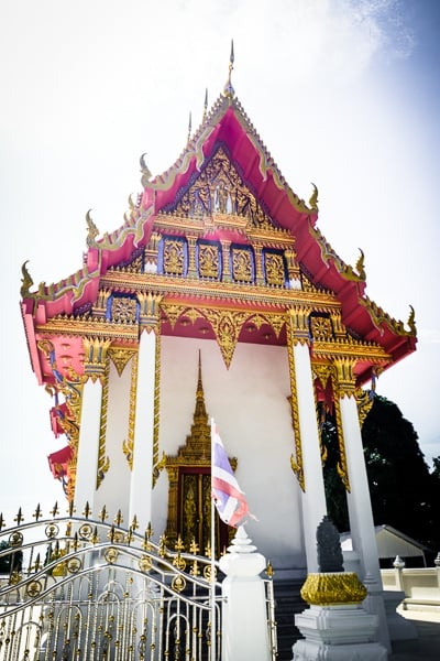 Wat Koh Tao Temple in Thailand