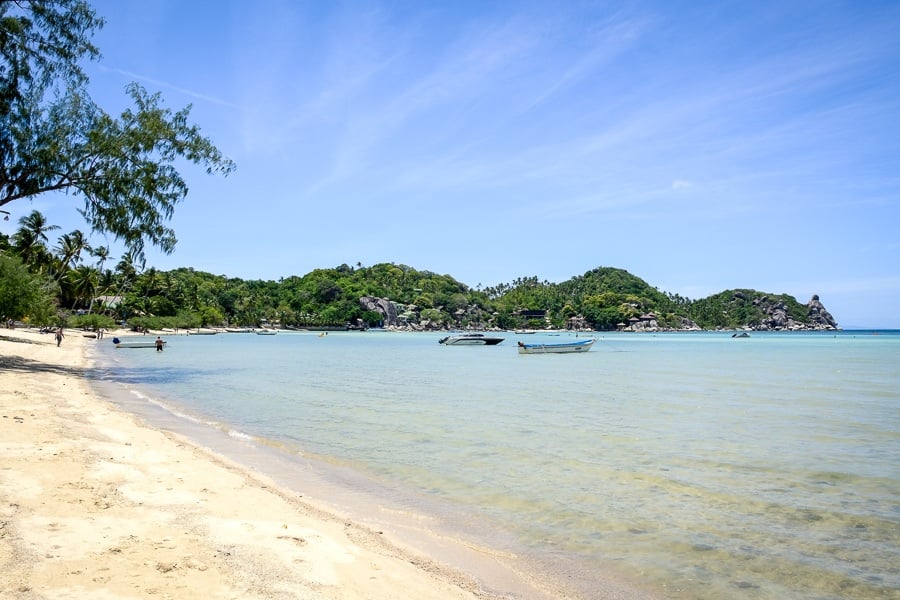 Chalok Baan Kao Beach in Koh Tao Thailand